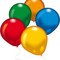 round balloons circumference 90-100cm, 10 pieces in a bag