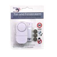 Door - window alarm white incl. battery burglary protection