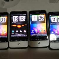 HTC Legend Smartphone Touchscreen, 5 MP Kamera, HSPA, Aluminium Gehäuse, Android silber