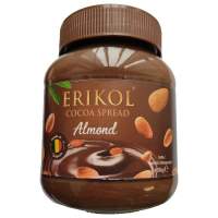 Erikol - Almond Cocoa Spread - 400gr -Made in Belgium- EUR.1