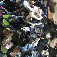 Klasa B - używane / używane buty na eksport Afryki - Kiloware