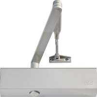 Door closer TS 83 size EN 3-6 max. leaf width 1400mm with delayed action silver