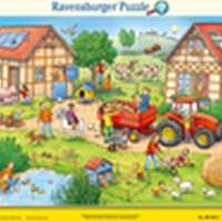 Ravensburger Rahmenpuzzle Mein kleiner Bauernhof 24 Teile