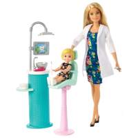 Mattel Barbie Dentist Puppe und Spielset