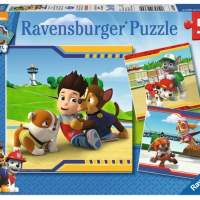 Ravensburger Puzzle Paw Patrol Helden im Fell 3 x 49 Teile