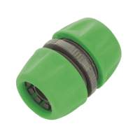 Garden hose repair connector with soft handle 1/2 inch