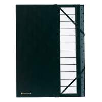 EXACOMPTA folder Ordonator 12 compartments printed 1-12 black