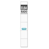 ELBA insert back label 100420961 short/narrow white 10 pieces/pack.