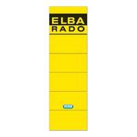 ELBA folder label 100420949 wide/short sk yellow 10 pcs./pack.