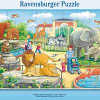 Ravensburger Rahmenpuzzle Ausflug in den Zoo 15 Teile
