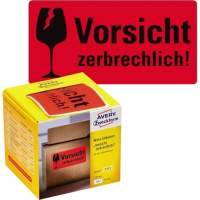 Avery Zweckform warning label caution fragile 200 pcs./pack.