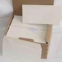 Briefumschlag, Kuvert cremefarben C6 / C5 100g/m², 400 Stk