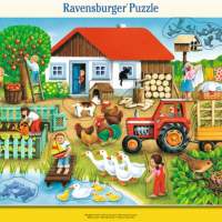 Ravensburger Rahmenpuzzle Was gehört wohin? 15 Teile