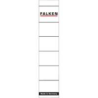 Falken folder label 80037765 narrow/short sk white 10 pcs./pack.