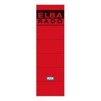 ELBA folder label 100420950 wide/short sk red 10 pcs./pack.