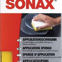 SONAX Applikationsschwamm weiß/gelb, 6 Stück