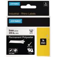 DYMO tape cassette Rhino ID1 18482 9mmx5.5m black on white
