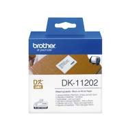 Brother label DK11202 62x100mm white 300 pcs./pack.
