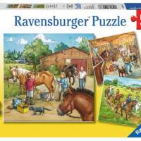 Ravensburger Puzzle My Horse Farm 3 x 49 pieces
