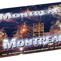 First Class Montreal, 4er Verbund, 52 Schuss Feuerwerk Batterie