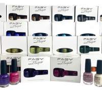 Nail polish “Faby” 15 ml, A Ware wholesale, nail accessories, cosmetics, nail polish, nail care remaining stock pallet goods